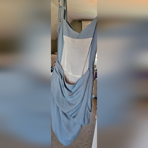 JACQUEMUS Blue Le Montangne 'La Robe Saudade' Minidress - Picture 4 of 6